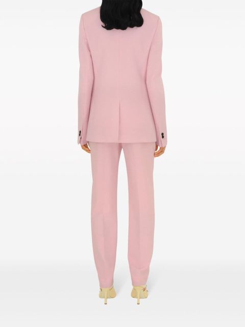 Burberry single-breasted wool blazer - Pink