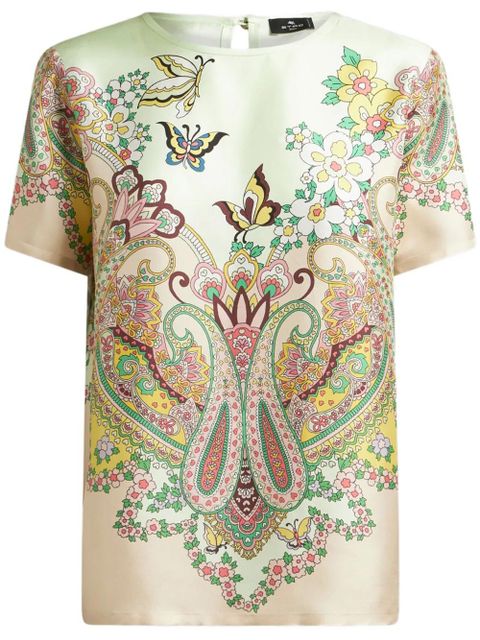ETRO printed t-shirt - White - zdjęcie produktu nr 1