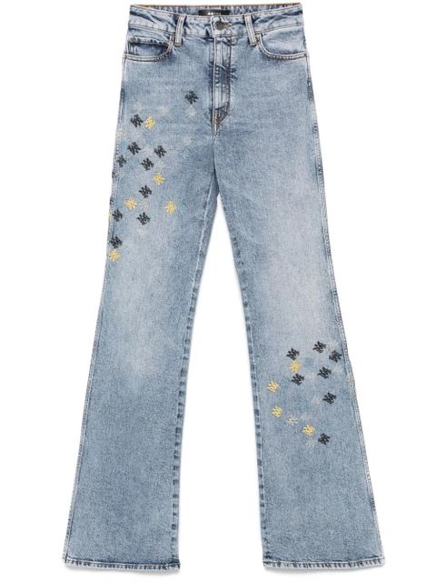 AMIRI MA Quad embroidered jeans - Blue - zdjęcie produktu nr 1