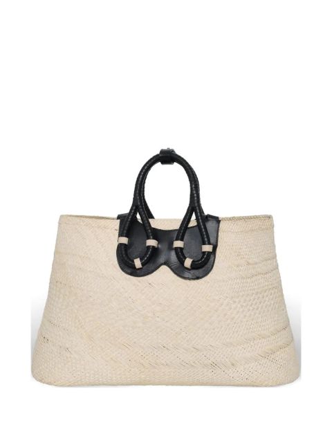 Johanna Ortiz Boho Splendor woven tote bag - Neutrals - zdjęcie produktu nr 1