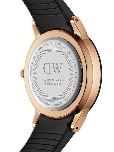 Daniel Wellington zegarek DW00100425 damski kolor czarny