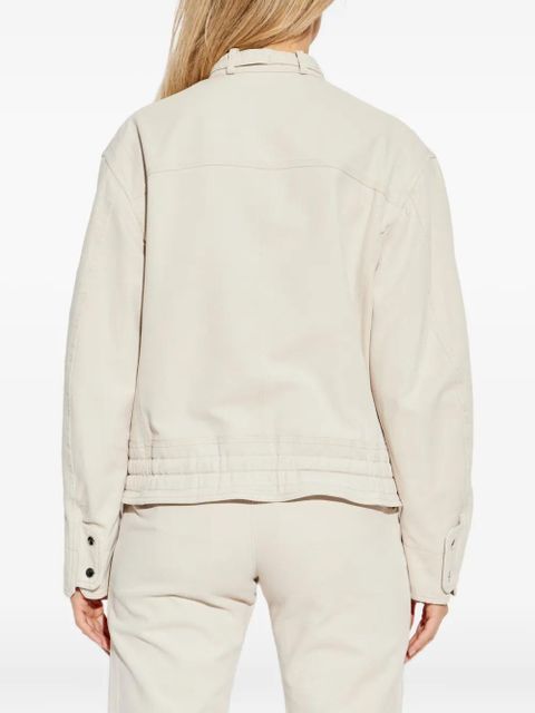 ISABEL MARANT Timea buttoned-belted jacket - Neutrals