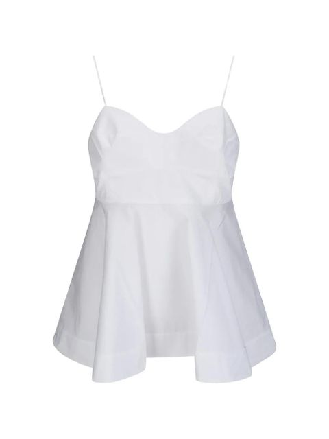Róhe bustier peplum top - White - zdjęcie produktu nr 1