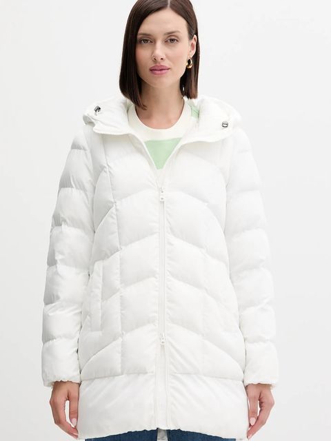 Geox kurtka ANYLLA kolor biały zimowa oversize W4628Q T3144 - zdjęcie produktu nr 1