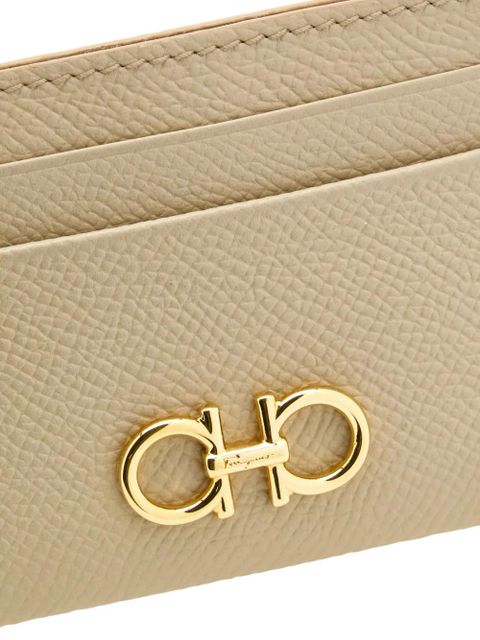 Ferragamo Gancini cardholder - Neutrals