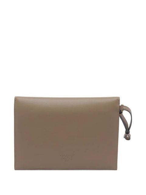 PINKO love birds flap clutch - Neutrals - zdjęcie produktu nr 1