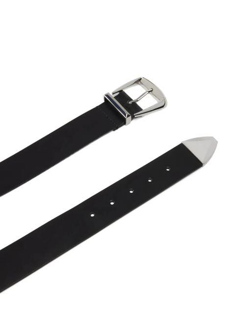 PINKO Nazca logo-buckle belt - Black