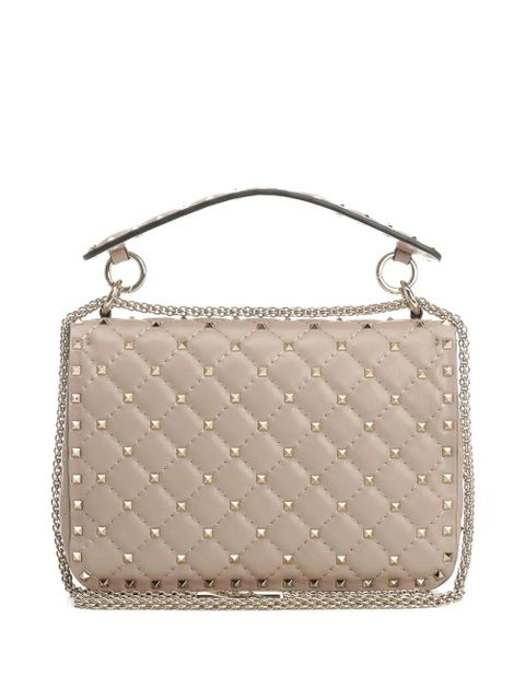 Valentino Garavani medium Rockstud Spike shoulder bag - Neutrals - zdjęcie produktu nr 2