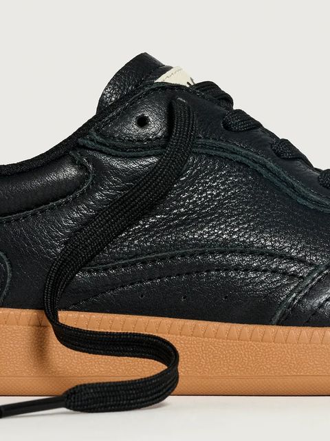 Hoff sneakersy skórzane ALLEY BLACK WOMAN damskie kolor czarny 22562002