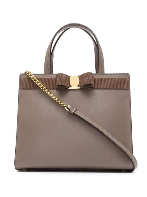 Ferragamo Viva Bow tote bag - Brown - zdjęcie produktu nr 1