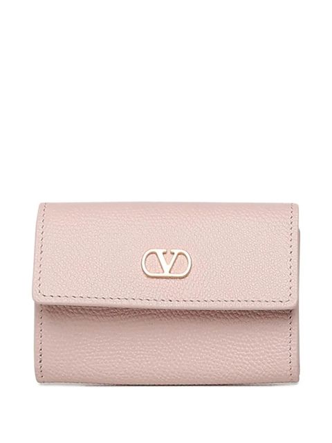 Valentino Garavani Signature VLogo wallet - Pink - zdjęcie produktu nr 1