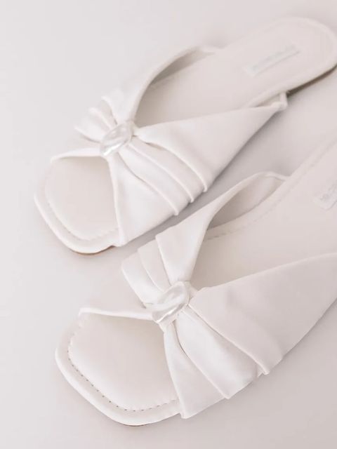 women'secret klapki SB WHITE SLPRS