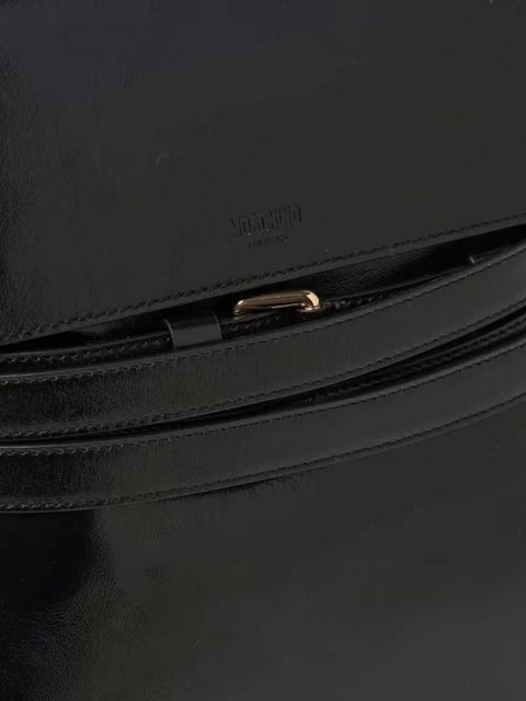 Moschino top handle strap backpack - Black