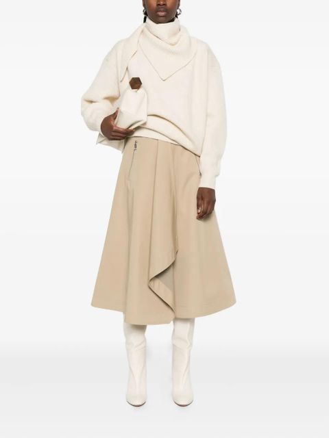 Nanushka turtleneck foldback-detail sweater - Neutrals - zdjęcie produktu nr 2