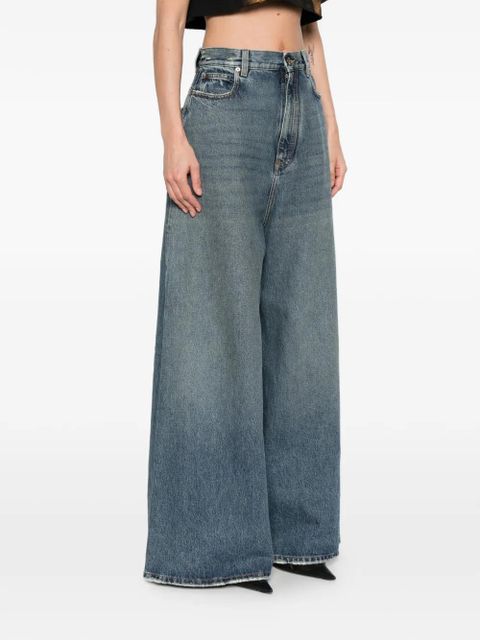 Balenciaga wide-leg jeans - Blue