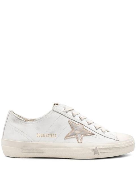 Golden Goose V-Star 2 leather sneakers - Blue - zdjęcie produktu nr 1