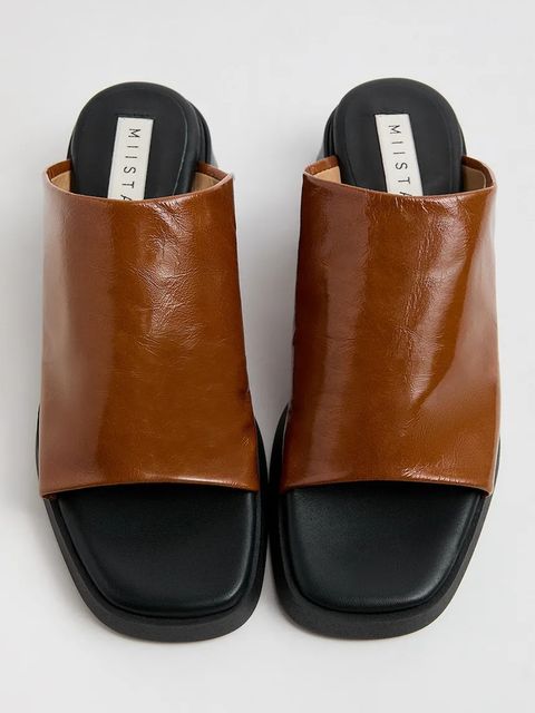 Miista klapki skórzane Zooey