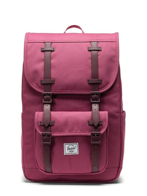 Herschel plecak Little America™ Mid 21 L kolor różowy duży gładki 11391-06793-OS - zdjęcie produktu nr 1