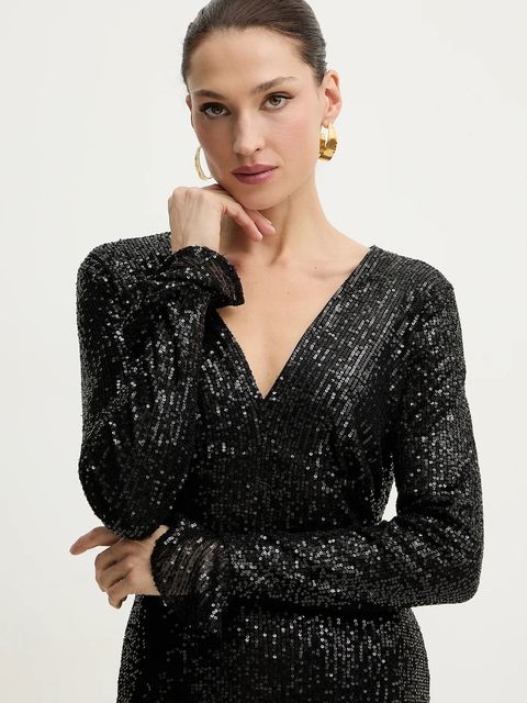 Morgan sukienka kolor czarny mini dopasowana RDISCO