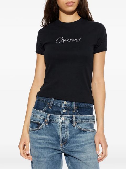 Coperni logo-embellished T-shirt - Black - zdjęcie produktu nr 2