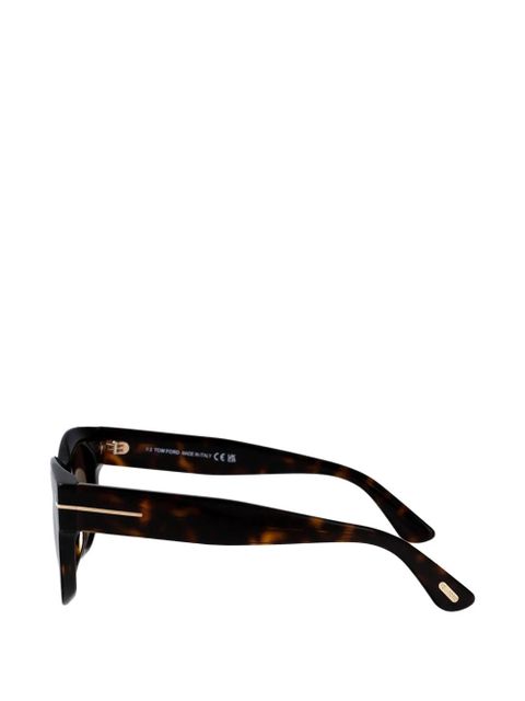 TOM FORD Eyewear Marine-02 round-frame sunglasses - Brown