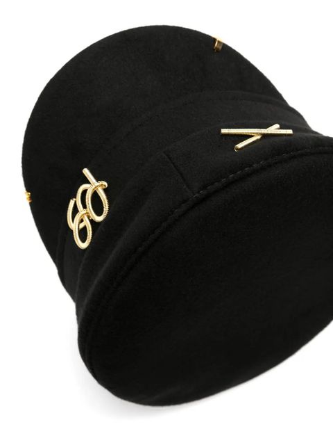 Ruslan Baginskiy Baker Boy logo-appliqué cap - Black - zdjęcie produktu nr 2