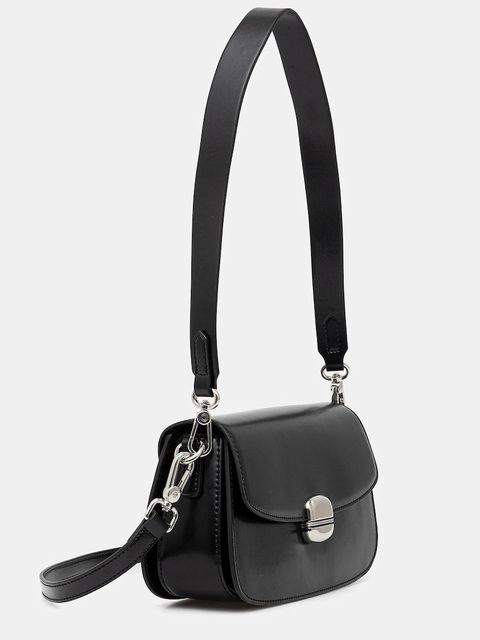 Answear.LAB torebka skórzana kolor czarny - zdjęcie produktu nr 2