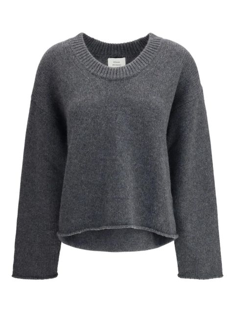 LouLou de Saison round-neck sweater - Grey - zdjęcie produktu nr 1