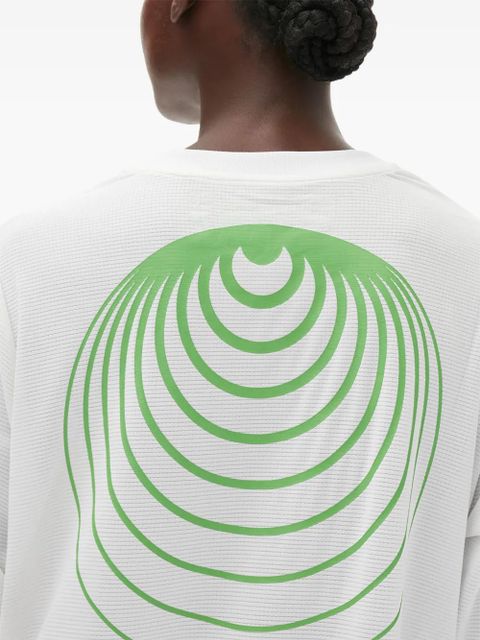 GANNI long-sleeve T-shirt - White