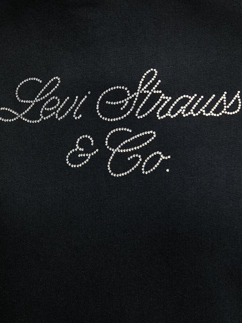 Levi's bluza bawełniana damska kolor szary z kapturem gładka A7296