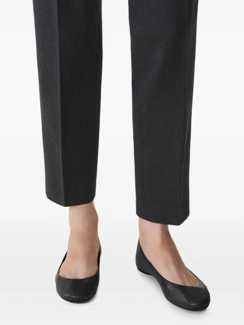 Lanvin leather ballet flats - Black