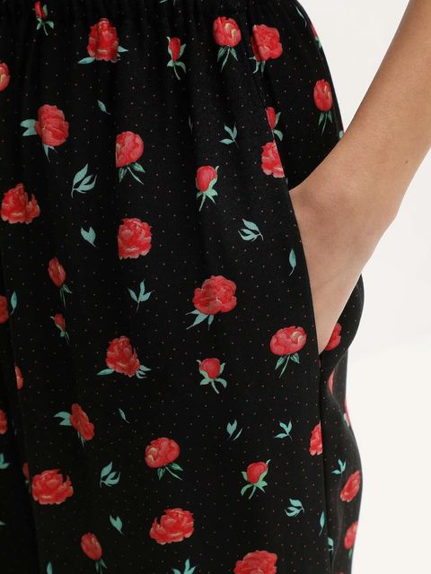 The Sleeper spodnie damskie kolor czarny szerokie high waist PSPT03F021N - zdjęcie produktu nr 2