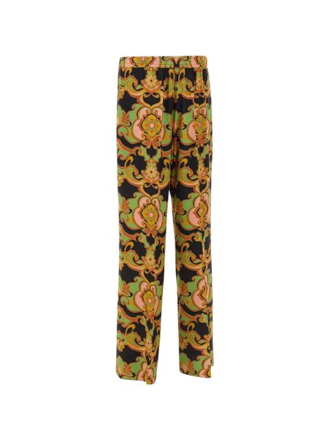 ETRO floral palazzo pants - Black - zdjęcie produktu nr 1
