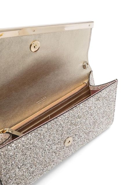 Jimmy Choo Emmie clutch bag - Gold