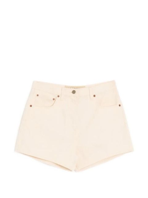Valentino Garavani VGOLD denim shorts - Neutrals