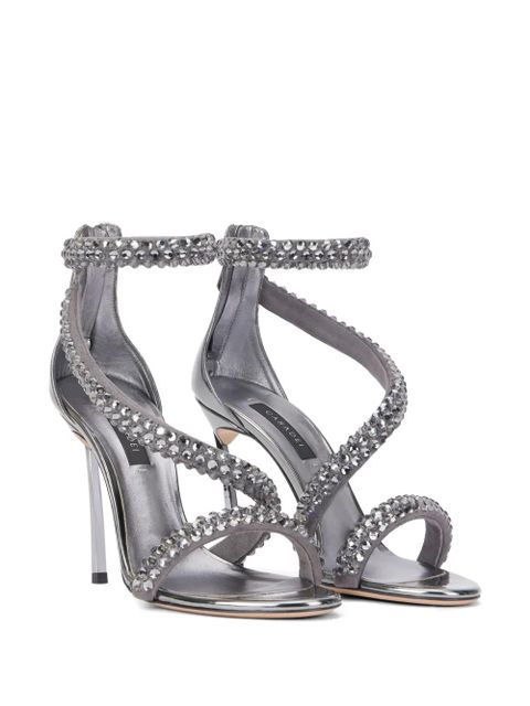 Casadei 100mm Alice Blade Maxi sandals - Silver