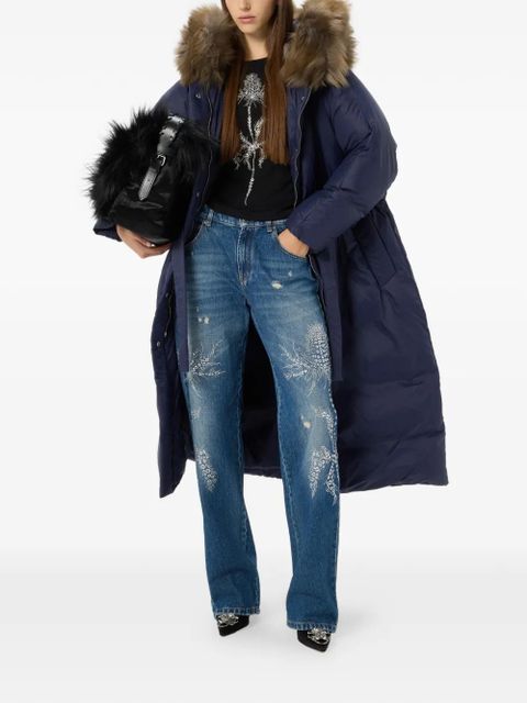 Blumarine stud-embellishment jeans - Blue - zdjęcie produktu nr 2