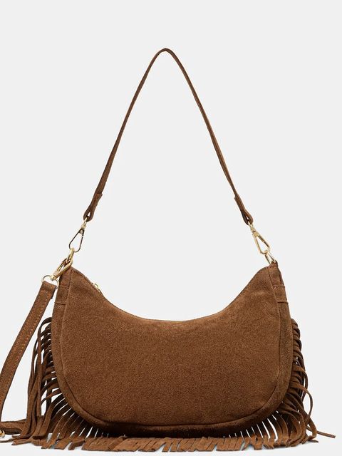 Answear.LAB torebka zamszowa - zdjęcie produktu nr 1