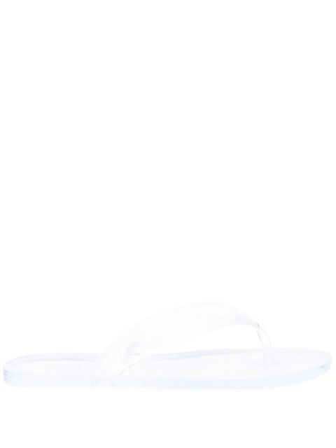 Ancient Greek Sandals transparent-design flip flops - White - zdjęcie produktu nr 1