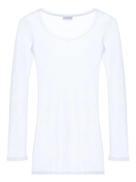 Gimaguas Bahmon long-sleeve mini dress - White