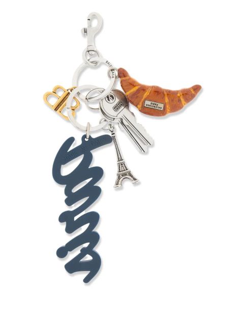 Balenciaga Paris keyring - Blue