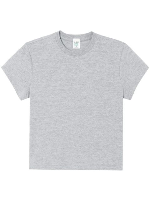 RE/DONE 50s boxy cotton T-shirt - Grey - zdjęcie produktu nr 1
