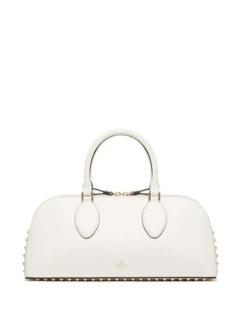 Valentino Garavani Rockstud leather handbag - White
