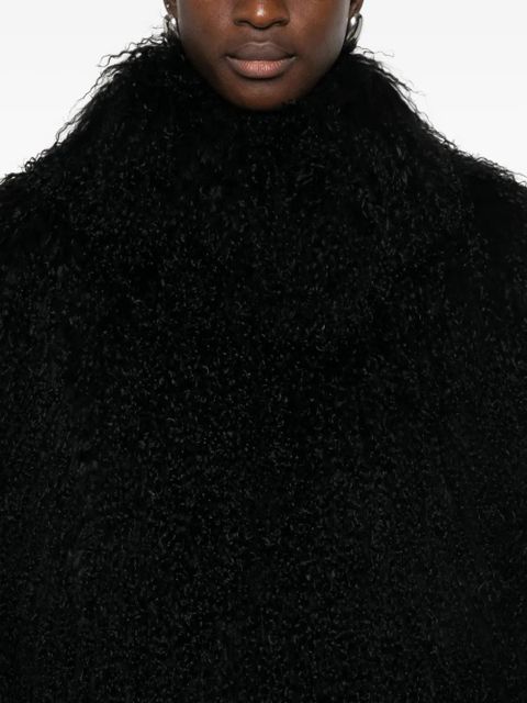 ducie Faye shearling coat - Black