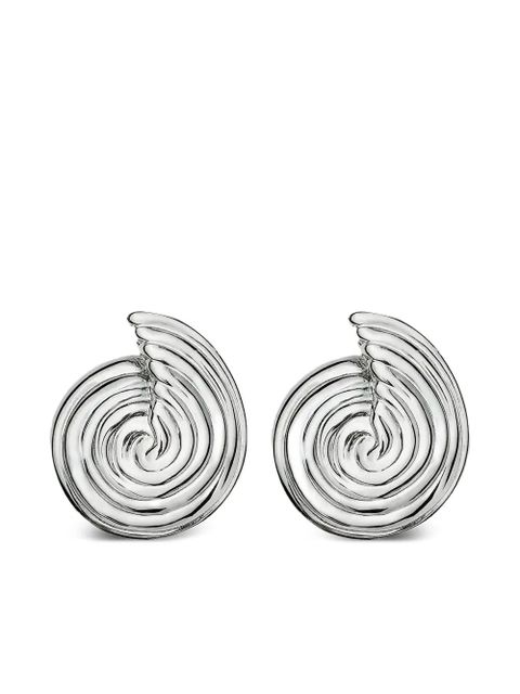 Missoma spiral small stud earrings - Silver - zdjęcie produktu nr 1