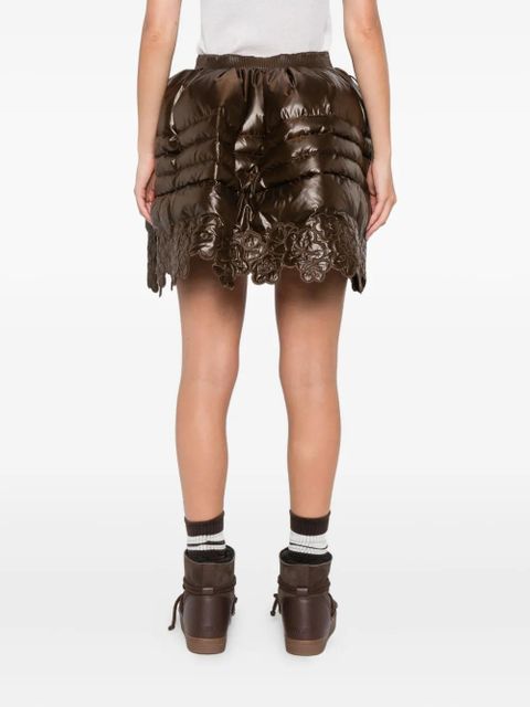 Cecilie Bahnsen x The North Face quilted mini skirt - Brown - zdjęcie produktu nr 2