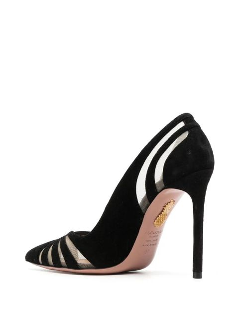 Aquazzura The Spy 105mm pumps - Black