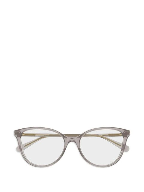 Gucci Eyewear logo-detail glasses - Grey - zdjęcie produktu nr 1