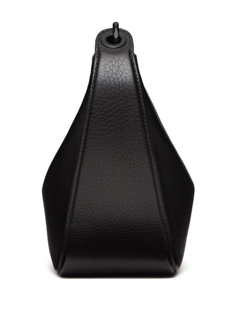 Valentino Garavani small VLogo Moon Hobo bag - Black