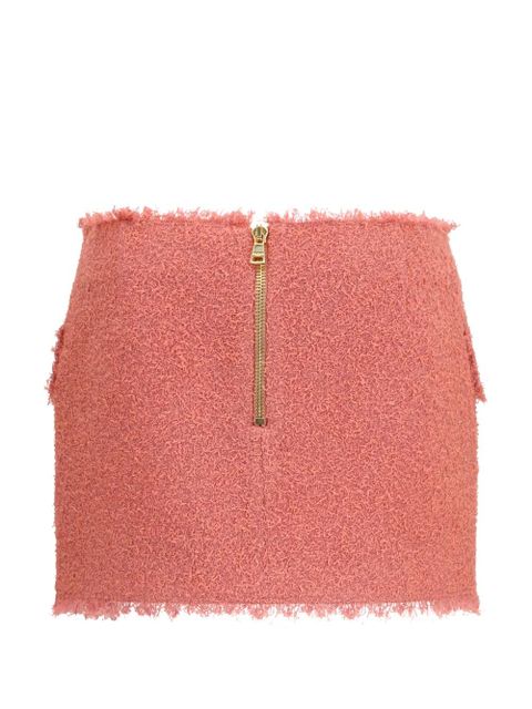 Balmain tweed mini skirt - Pink - zdjęcie produktu nr 1